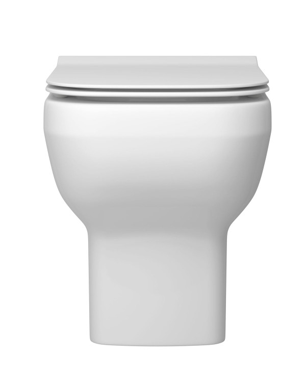 Kit Completo com Bacia Convencional Assento Sanitário e Itens de Instalação Linha Linea Tecnologia Total Clean Cor Branco Deca KP.8910.17