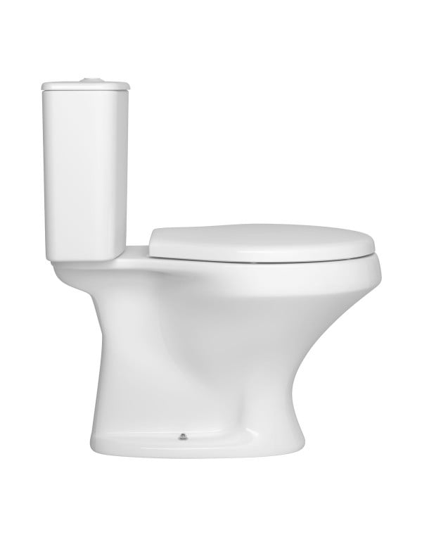 Kit Completo Vaso Sanitário Bacia com Caixa Acoplada Deca Ravena Monocromática Branca KP.919.BR.17