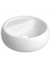 Cuba Redonda Apoio 40cm com Deck Deca Bold Branco L.12040.M.BD.17