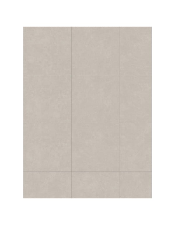 Porcelanato Esmaltado Formato Quadrado Estampa de Cimento Queimado Cinza Claro com Textura Antiderrapante Acabamento HARD Retificado Linha Downtown Portinari Noventa por Noventa Centimetros 6063153A