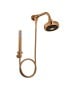 Kit Chuveiro Deca Acqua Plus com Flexível em PVC Red Gold 1990.GLRD.STDKIT.N