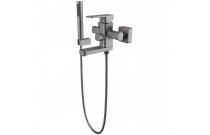 Monocomando Parede Banheira Immersi Purus Brushed Nickel IM2003BN