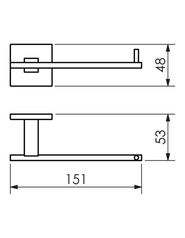 Papeleira Metalworks By Crismoe Cecilia Grafite Acetinado 01.CC01.GA