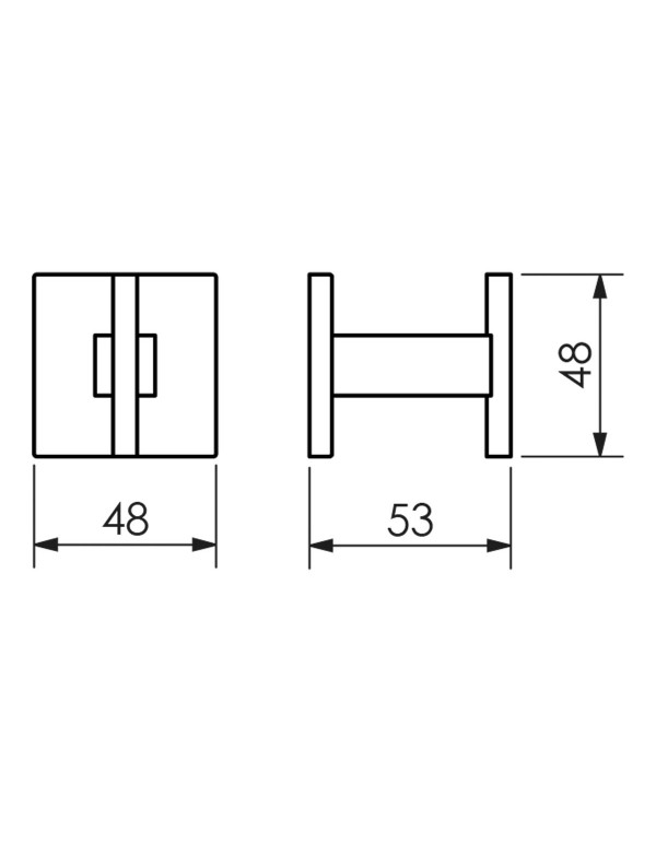 Cabide Cecilia Grafite Acetinado Metalworks By Crismoe 05.CC00.GA