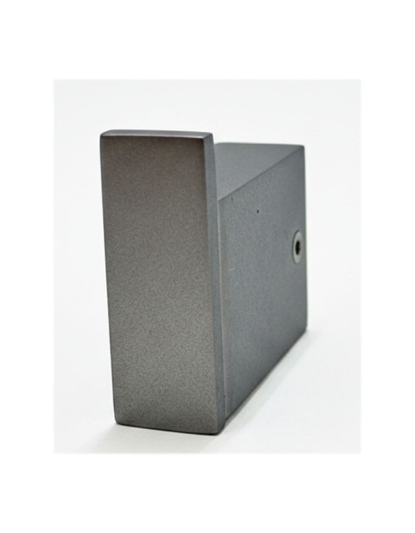 Cabide Metalworks By Crismoe Unique Grafite Acetinado 05.UQ00.GA