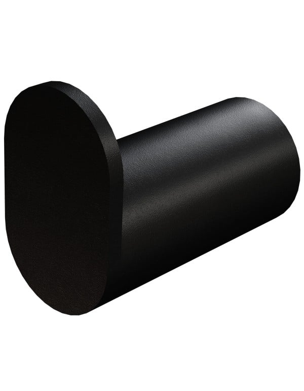 Cabide Metalworks By Crismoe Vetra Preto Fosco 05....