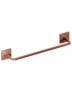 Toalheiro Quada 30cm Metalworks by Crismoe Cobre Polido 07.QD02.CP