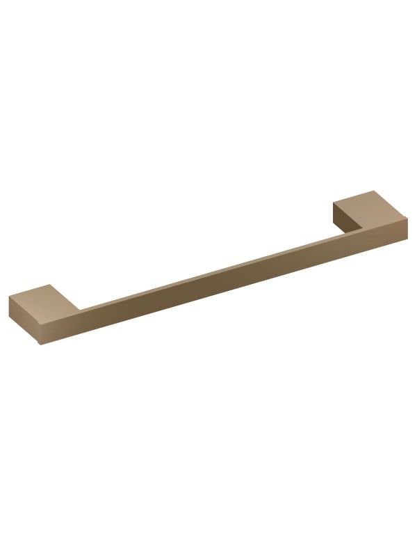 Toalheiro de Rosto para Lavabo Unique 30cm Metalworks by Crismoe Acabamento Corten 07.UQ02.CT