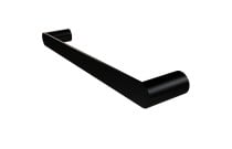 Toalheiro Vetra 20cm Metalworks By Crismoe Preto Fosco 07.VT01.PF