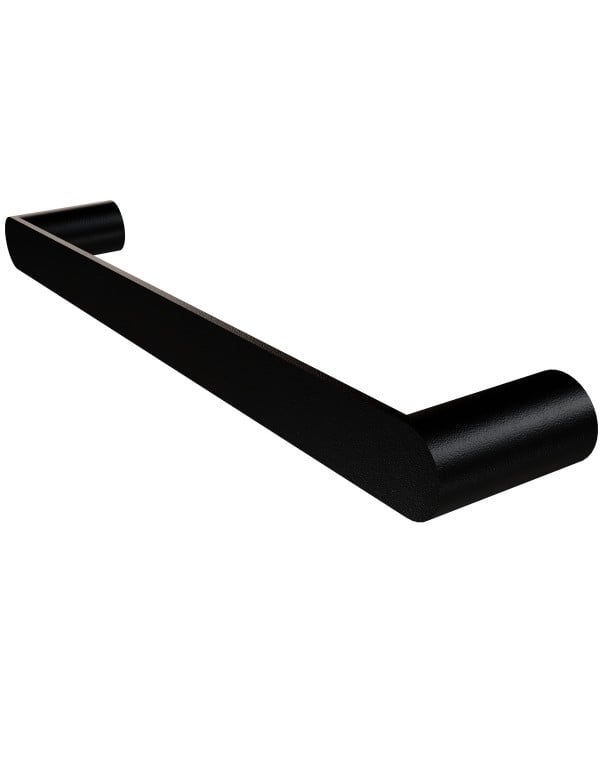 Toalheiro Vetra 20cm Metalworks By Crismoe Preto F...