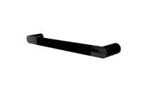 Toalheiro Vetra 30cm Metalworks By Crismoe Preto Brilhante 07.VT02.PB
