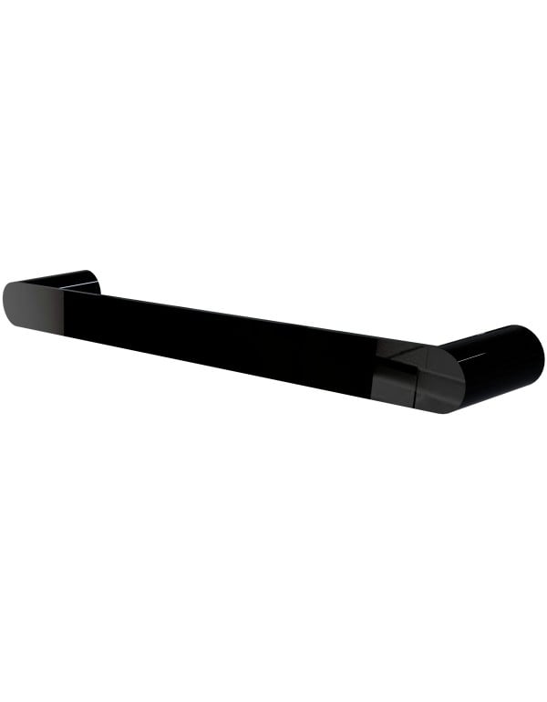 Toalheiro Vetra 30cm Metalworks By Crismoe Preto B...