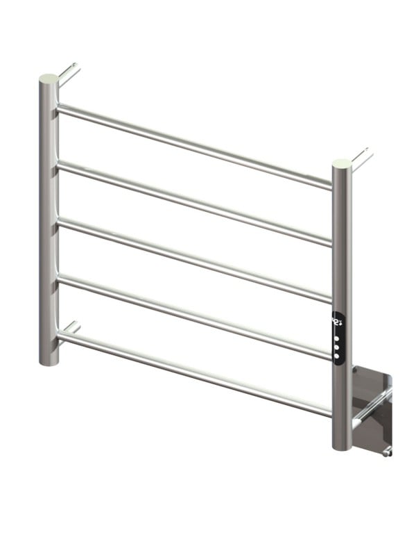 Toalheiro Térmico Elétrico Digital Inteligente Secador de Toalha Fio Oculto Embutido Pequeno Linha Ruby Premium Acabamento Inox Polido Metalworks By Crismoe 19.TY17.IP