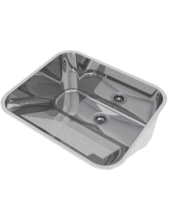 Tanque Mekal Embutir/Sobrepor CT60 Aco Inox 60x50 Polido 90010196004Mekal