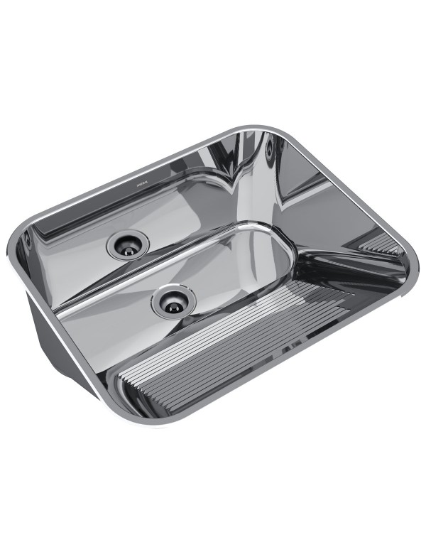 Tanque Mekal Embutir/Sobrepor CT60 Aco Inox 60x50 Polido 90010196004Mekal