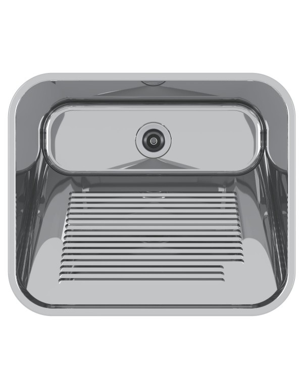 Tanque Mekal Embutir/Sobrepor CT60 Aco Inox 60x50 Polido 90010196004Mekal