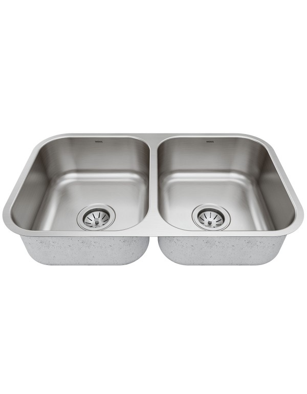 Cuba Dupla Embutir 70.5x40 Mekal CD-34 Extra Aco Inox Escovado 90010197016