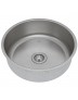 Cuba de Embutir Redonda Mekal CR38 Aço Inox Escovado 38x38 cm 90010239016