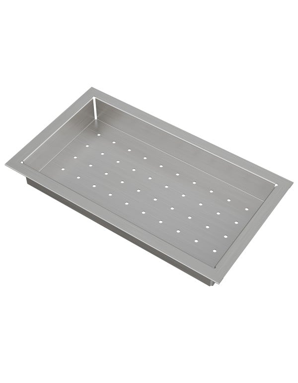 Acessório Escorredor de Talheres e Copos para Calha Úmida Mekal Linha Match em Aço Inox 302x173x40mm 90010349016