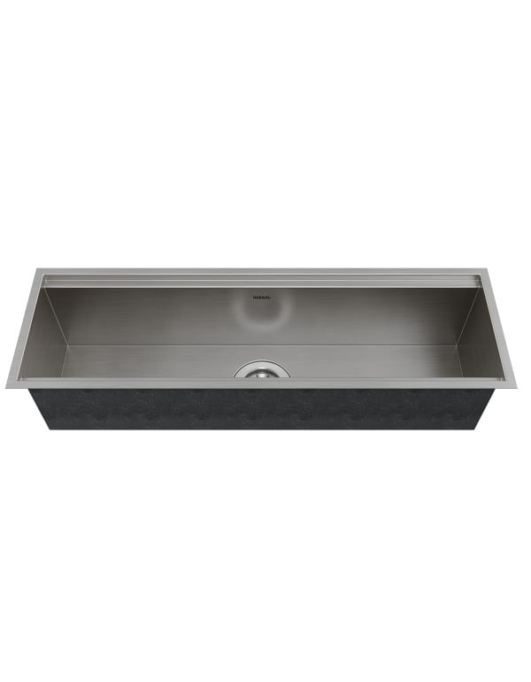Calha Úmida Organizadora CE-2 Match de Embutir e Sobrepor Mekal em Aço Inox 605x176mm 90017205016