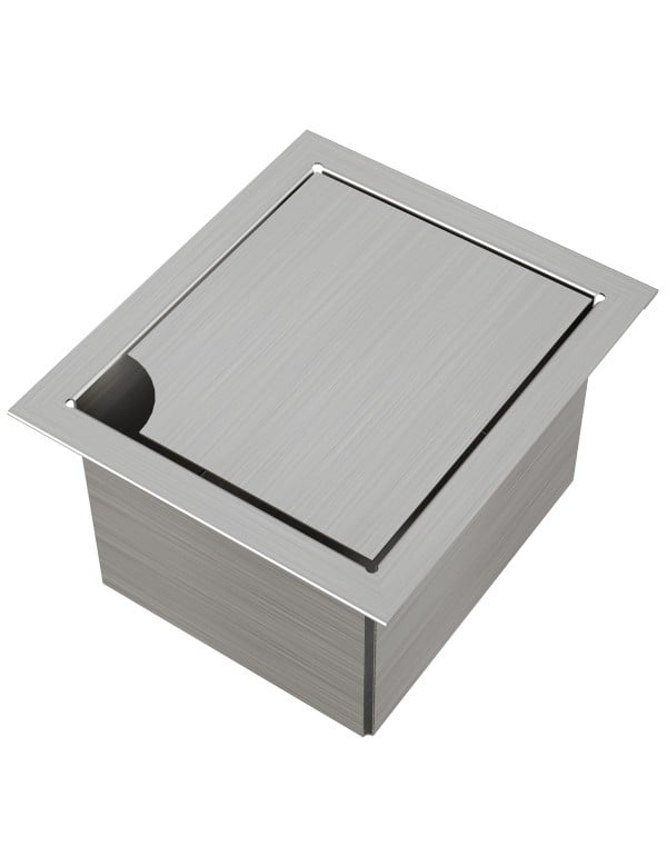 Mini Container Mekal Inox para Canal 151x173x101mm 9001..