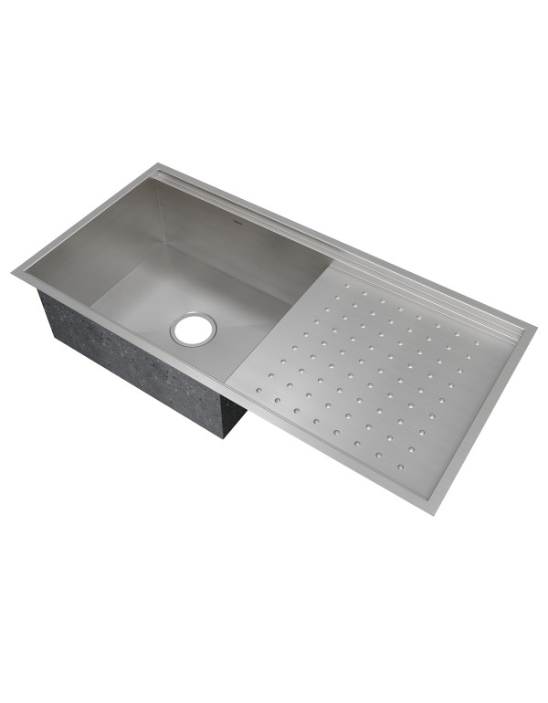 Cuba Simples Gourmet Workstation para Cozinha Mekal Linha Match PG-50 em Aço Inox 970x460mm 90018830016