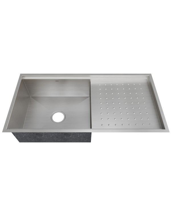 Cuba Simples Gourmet Workstation para Cozinha Mekal Linha Match PG-50 em Aço Inox 970x460mm 90018830016
