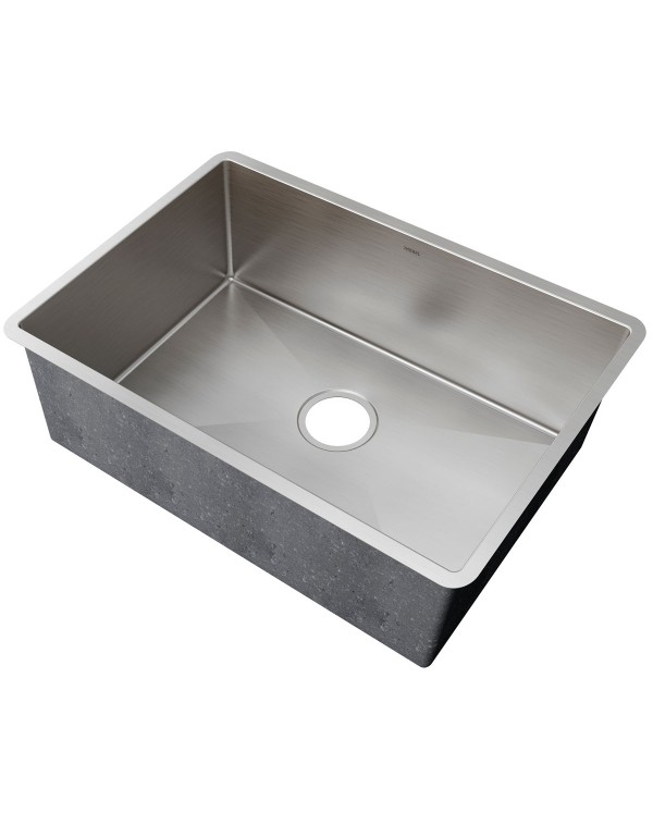 Cuba Embutir e Sobrepor Inox 304 Mekal Linha Reta R10 Escovada 600X400 LR60 90020502016 