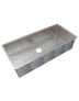 Cuba Mekal Linha Retta LR90 R10 Inox 900x400x230mm 90987801016