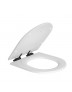 Assento Poliester Slow Close Nuova/Carrara/Link/Level fixacao Black Matte Deca AP.237.BL.MT.17