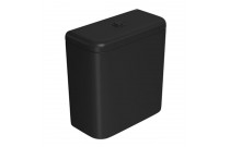Caixa Acoplada Ebano Fosco Dual Flux (3 E 6L) Carrara Deca Botao Black Matte CD.11F.BL.MT.94