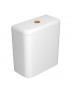 Caixa Acoplada Dual Flux (3 E 6L) Carrara/Nuova Deca Botao Red Gold CD.11F.GL.RD.17