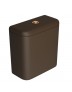 Caixa Acoplada Marrom Fosco Dual Flux (3 E 6L) Carrara Deca Botao Red Gold CD.11F.GL.RD.22