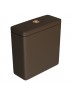 Caixa Acoplada Marrom Fosco Dual Flux (3 E 6L) Piano Deca Botao Gold Matte CD.21F.GL.MT.22