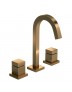 Misturador Lavatorio Mesa Bica Alta Deca Cubo Gold Matte 1877.GL86.MT