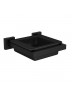 Saboneteira Parede Deca Quadratta Black Matte  2011.BL83.MT