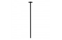 Torneira Teto Tube Black Matte Deca 1198.BL.TUB.TET.MT