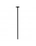 Torneira Teto Tube Black Matte Deca 1198.BL.TUB.TET.MT