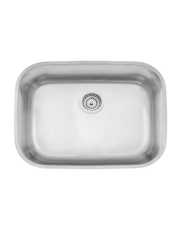 Cuba para Cozinha Retângular Linha Reta Inox 50x40x23cm 1mm