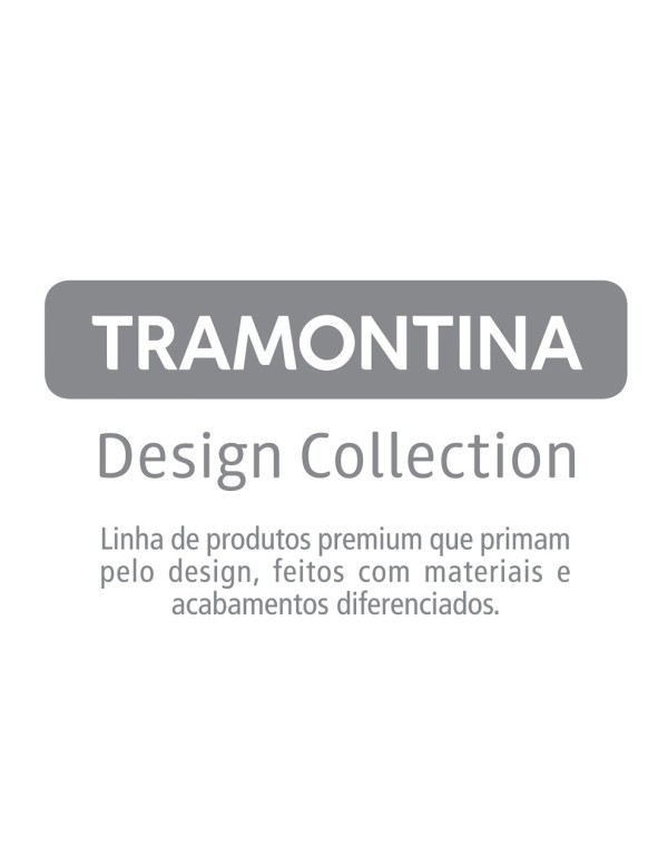 Cuba Quadrum Auxiliar Inox Tramontina Design Collection Scotch Brite 17x40 cm 94003/103