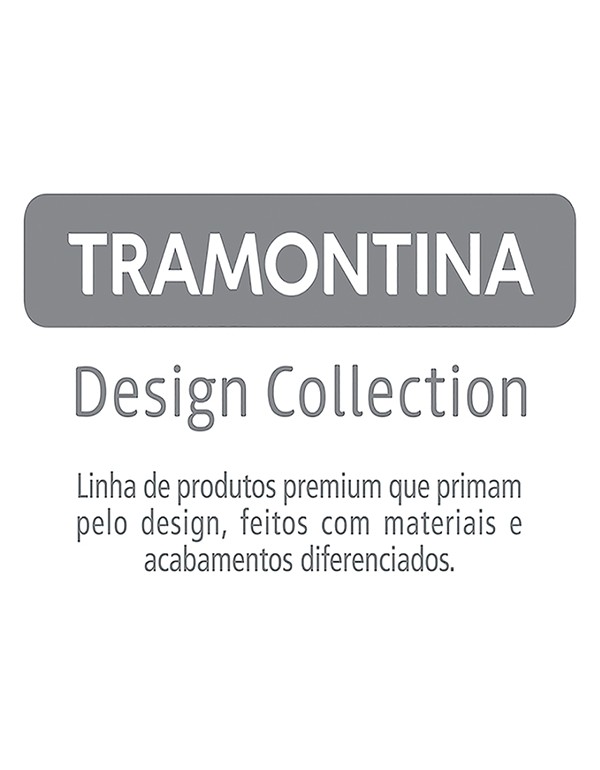 Cuba Quadrum Inox Tramontina Design Collection Scotch Brite 34x40 cm 94004/103