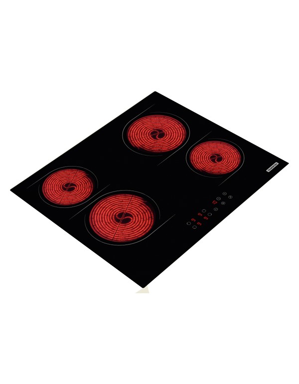 Cooktop Eletrico Tramontina New Square Vitrocerâmico C/ 4 Areas Aquecimento 94747/022Tramontina