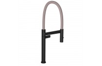 Torneira Mesa Cozinha Bica Alta Colore Black Matte e  Fendi 1189.BL.MT.FD