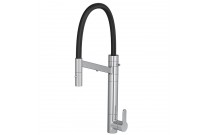 Monocomando Mesa Cozinha Bica Alta Fitro Twin Colore Cromado e Preto 2241.C.PT