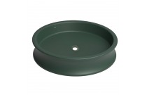 Cuba de Apoio Redonda Deca Osvaldo Tenorio Kale Green 50x50 cm  L.316.42