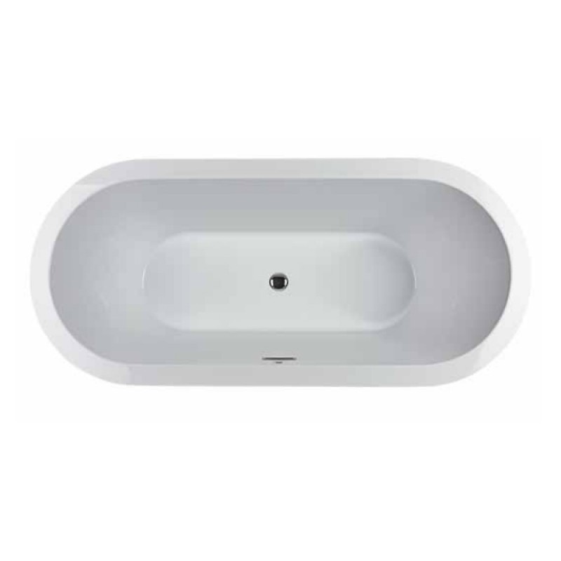 Banheira Jacuzzi Maya 178x80x58 cm Linha Avvio Branco 99