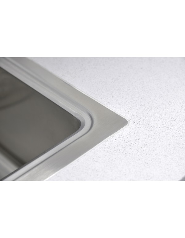 Cuba de Sobrepor Tramontina Quadrum Flush 50x40 Inox Acetinado 93914103