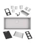Cuba Tramontina Workstation Quadrum 90 com Acessórios em Aço Inox com Acabamento Acetinado 94001903