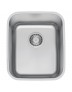 Cuba de Embutir Tramontina Dora 34 BL R6 em Aço Inox Escovado com Válvula 34x40 cm 94017122