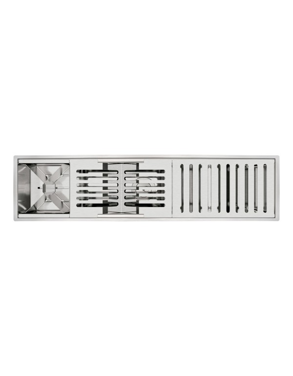 Canal Organizador Tramontina Inox 75x18 cm Acetinado 94534004